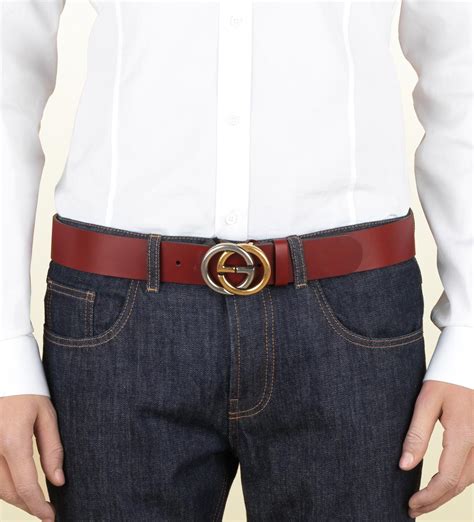 gucci belt mens red|authentic Gucci belt men.